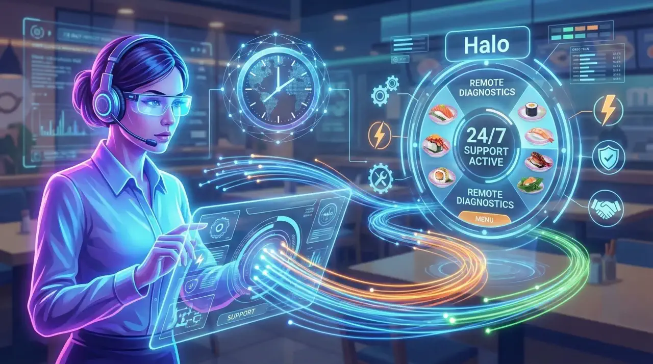 24/7 support visualization